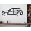 Modernes Bild Hyundai 21 Kona (Bildabmessungen 22,5 x 60 cm, Bildfarbe Grau)