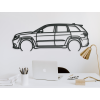 Modernes Bild Hyundai 21 Kona (Bildabmessungen 22,5 x 60 cm, Bildfarbe Grau)