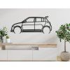 Bild Suzuki Swift 08 (Bildabmessungen 25 x 60 cm, Bildfarbe Grau)