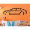 Wandbild Toyota Camry 07 (Bildabmessungen 18,5 x 60 cm, Bildfarbe Grau)