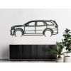 Modernes Bild Dodge Durango SRT 392 (Bildabmessungen 20,5 x 60 cm, Bildfarbe Grau)