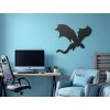 55809 3 holzsticker furs kinderzimmer fliegender drache
