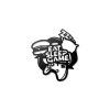 Wandsticker Eat Sleep Game (Bildabmessungen 31,5 x 29 cm, Bildfarbe Grau)