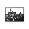 Bild Schloss Neuschwanstein (Bildabmessungen 33,5 x 45,5 cm, Bildfarbe Grau)