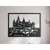 Bild Burg Hohenzollern (Bildabmessungen 33,5 x 45,5 cm, Bildfarbe Grau)