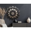 Kvetinová mandala Okrasné slnko (Bildabmessungen 88 x 89 cm, Oberflächenfinish 3D)