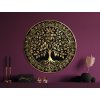 Okrúhly Strom života Večnosť (Bildabmessungen 88 x 89 cm, Oberflächenfinish 3D)