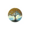 Okrúhly Strom života Odkaz (Bildabmessungen 89 x 89 cm, Oberflächenfinish 3D)