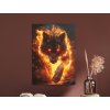 Obraz Plameň beštie (Bildgröße A1, Farbe des Rahmens Ohne Rahmen, Oberflächenfinish 3D)