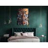 Obraz na stenu Smädný tiger (Bildgröße A1, Farbe des Rahmens Ohne Rahmen, Oberflächenfinish 3D)