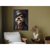 Obraz na stenu Bradáč aristokrat (Bildgröße A1, Farbe des Rahmens Ohne Rahmen, Oberflächenfinish 3D)