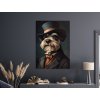 Obraz na stenu Bradáč aristokrat (Bildgröße A1, Farbe des Rahmens Ohne Rahmen, Oberflächenfinish 3D)