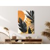 Obraz Tropické listy (Bildgröße A1, Farbe des Rahmens Ohne Rahmen, Oberflächenfinish 3D)