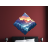 Bild Stille der Berge (Bildabmessungen 28 x 29,5 cm, Oberflächenfinish Matt)