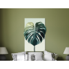 Bild Blatt der Monstera (Bildabmessungen 33,5 x 22 cm, Oberflächenfinish Matt)