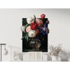 Obraz Romantická kytica vo váze (Bildabmessungen 89 x 66,5 cm, Oberflächenfinish 3D)