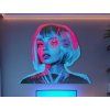 Bild Neon mind (Bildabmessungen 34 x 42 cm, Oberflächenfinish Matt)