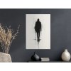 Obraz na stenu Kráčajúci tieň (Bildgröße A1, Farbe des Rahmens Ohne Rahmen, Oberflächenfinish 3D)