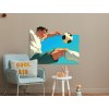 Obraz na stenu Futbalista (Bildabmessungen 79 x 105 cm, Oberflächenfinish 3D)