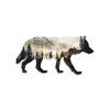 Wandbild Wolfshorizont (Bildabmessungen 30 x 60 cm, Oberflächenfinish Matt)