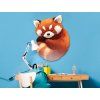 Bild Schlafender roter Panda (Bildabmessungen 45 x 35,5 cm, Oberflächenfinish Matt)