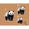Bild Ruhiger Panda (Bildabmessungen 41 x 35,5 cm, Oberflächenfinish Matt)