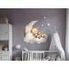 Bild Träumender Teddy (Bildabmessungen 30 x 31,5 cm, Oberflächenfinish Matt)