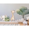 Farbbilder-Set GIRAFFE UND ELEFANT