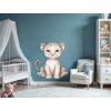 Detská dekorácia Tigríča (Bildabmessungen 90 x 84,5 cm, Oberflächenfinish 3D)