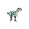 Kinderdekoration Alosaurus (Bildabmessungen 52 x 56,5 cm, Oberflächenfinish Matt)