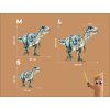 Kinderdekoration Alosaurus (Bildabmessungen 52 x 56,5 cm, Oberflächenfinish Matt)