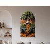 57723 strom zivota devat svetov bildabmessungen 110 x 60 cm oberflachenfinish 3d
