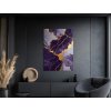 Mramorový obraz Fialový sen (Bildgröße A1, Farbe des Rahmens Ohne Rahmen, Oberflächenfinish Matt)