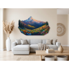 Bild Bergwiese (Bildabmessungen 27 x 45 cm, Oberflächenfinish Matt)