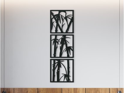 Tableau en plusieurs parties Bambou