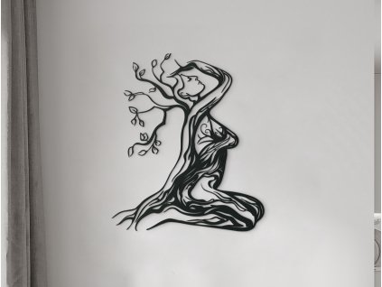 Sticker en bois Mère nature