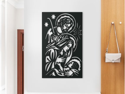 Tableau en bois Bethléem