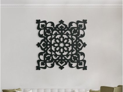 Mandala en bois pour mur Harmonie