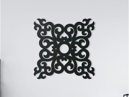 Mandala en bois Paix