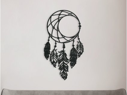 Mandala en bois Attrape-rêves