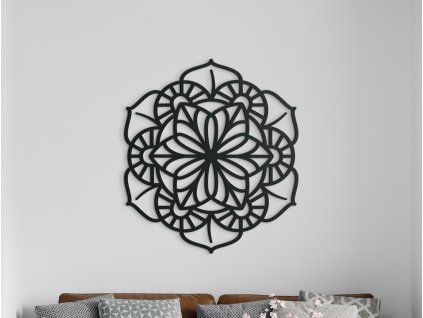Mandala géométrique pour mur