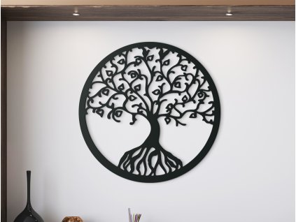 Tableau en bois Arbre de vie Croissance et stabilité