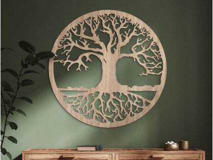 Tableau en bois Arbre de vie Prudence