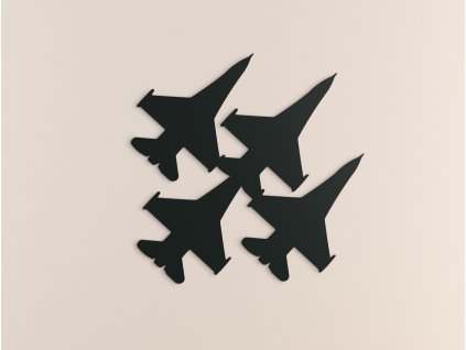 Sticker mural pour chambre d'enfant Avions de chasse