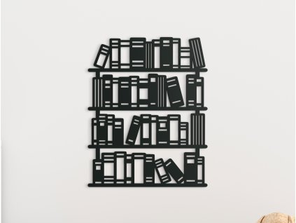 Sticker mural pour chambre d'enfant Bibliothèque