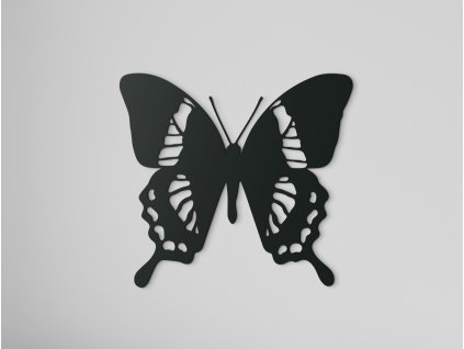 Sticker mural en bois Papillon machaon