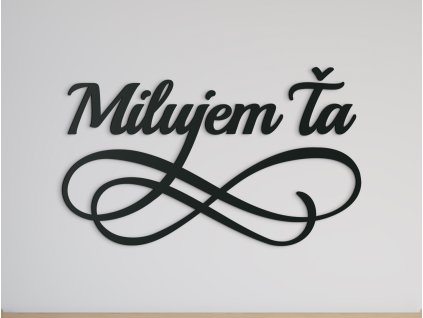 Inscription sur l’amour Je t’aime