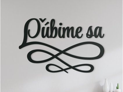 Inscription murale Nous nous aimons