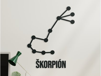 Sticker Constellation Scorpion