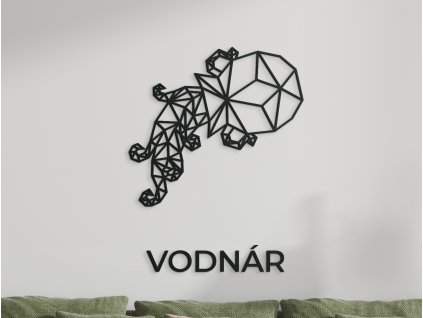 Sticker mural signe Verseau